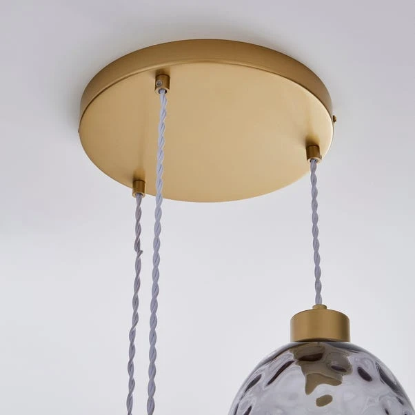 Dunelm Elodie Glass Cluster Multicoloured Ceiling Fitting 4 Dunelm Elodie Glass Cluster Multicoloured Ceiling Fitting - Image 4