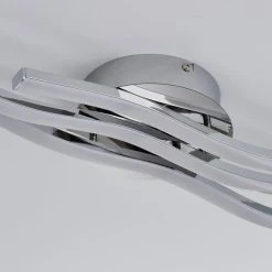 Dunelm Ripple Integrated LED Bathroom Ceiling Fitting -Lava Lamp Shop 1000182543 alt03