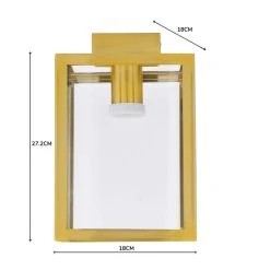 Dunelm London Bathroom Ceiling Fitting Brushed Gold -Lava Lamp Shop 1000182549 alt05