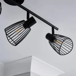 Elements Jaula 4 Light Spotlight Bar Black 8 Elements Jaula 4 Light Spotlight Bar Black -Lava Lamp Shop 1000182572 alt02
