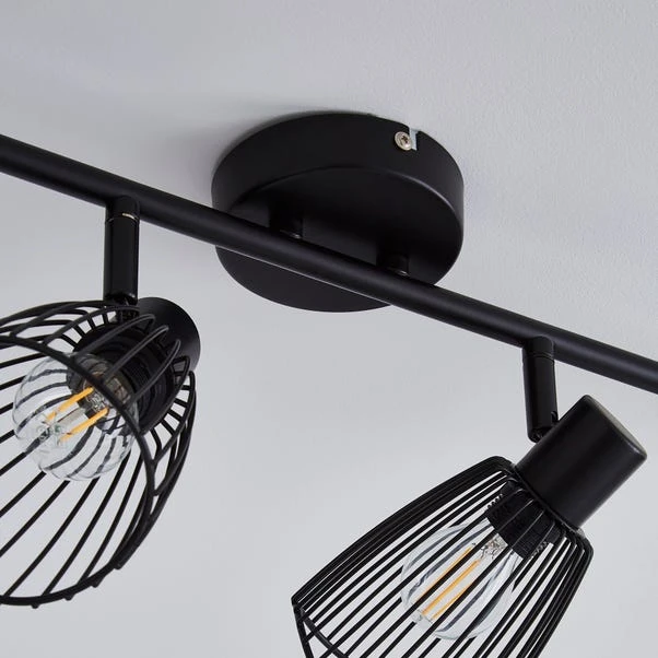 Elements Jaula 4 Light Spotlight Bar Black 4 Elements Jaula 4 Light Spotlight Bar Black - Image 4