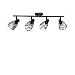 Elements Jaula 4 Light Spotlight Bar Black 10 Elements Jaula 4 Light Spotlight Bar Black -Lava Lamp Shop 1000182572 alt05