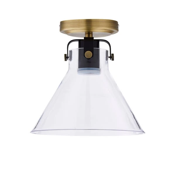 Dunelm Paulson Bathroom Flush Fitting Antique Brass 5 Dunelm Paulson Bathroom Flush Fitting Antique Brass - Image 5