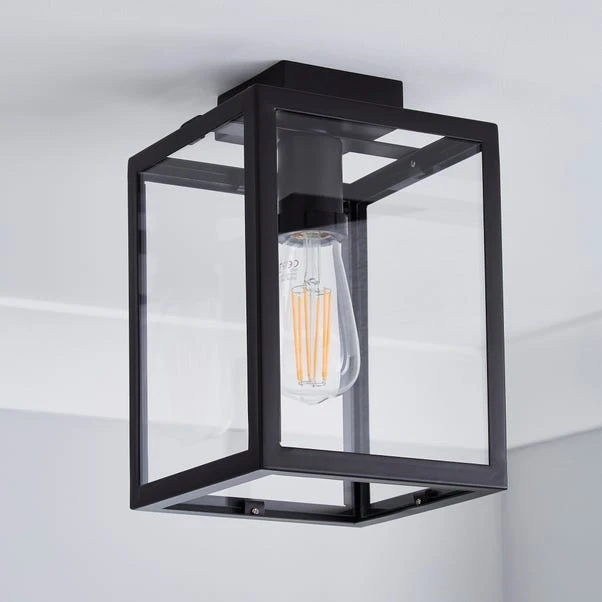 Dunelm London Bathroom Flush Fitting Matt Black 2 Dunelm London Bathroom Flush Fitting Matt Black - Image 2
