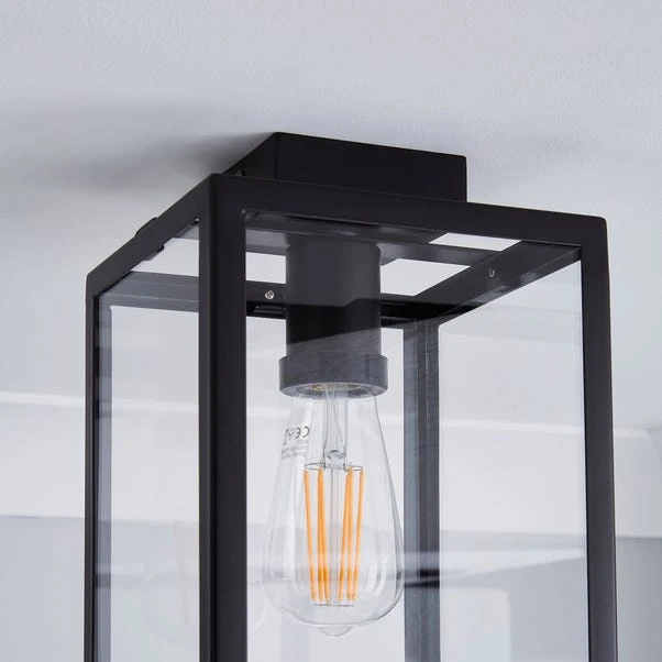Dunelm London Bathroom Flush Fitting Matt Black 4 Dunelm London Bathroom Flush Fitting Matt Black - Image 4