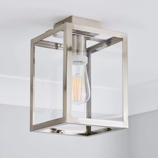 Dunelm London Bathroom Flush Fitting Brushed Chrome 2 Dunelm London Bathroom Flush Fitting Brushed Chrome - Image 2