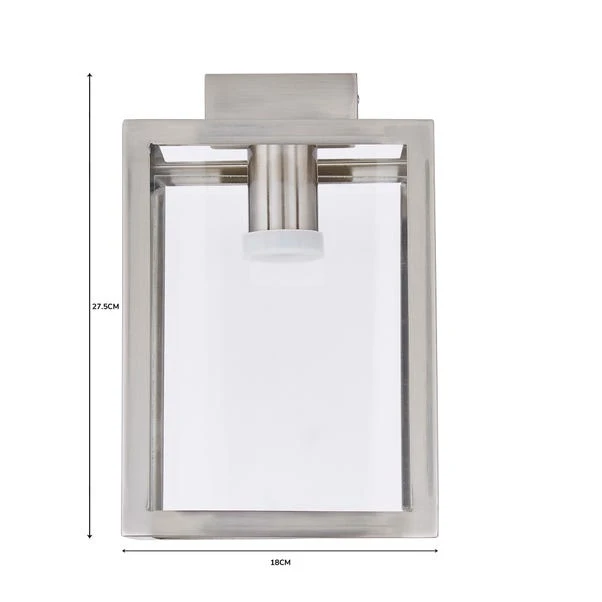 Dunelm London Bathroom Flush Fitting Brushed Chrome 6 Dunelm London Bathroom Flush Fitting Brushed Chrome - Image 6