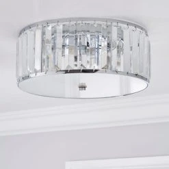 Dunelm Tropez Bathroom Flush Chandelier -Lava Lamp Shop 1000182589 alt01