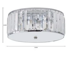 Dunelm Tropez Bathroom Flush Chandelier -Lava Lamp Shop 1000182589 alt07