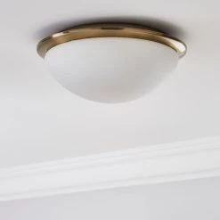 Alternative view of Dunelm Lotto Bathroom Flush Fitting Antique Brass