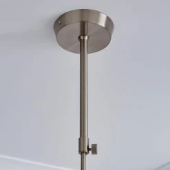 Dunelm Tarsia Glass Ceiling Fitting Satin Nickel 9 Dunelm Tarsia Glass Ceiling Fitting Satin Nickel -Lava Lamp Shop 1000182791 alt03