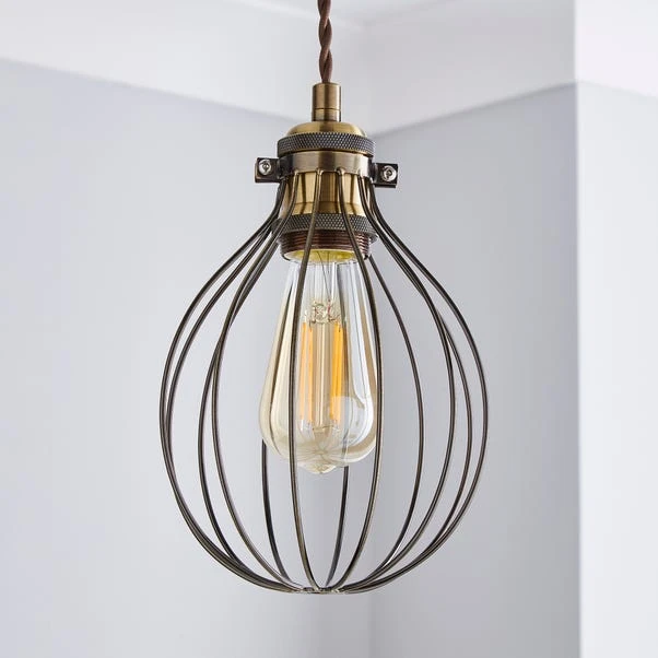 Dunelm Charlie Industrial Bulb Cage 2 Dunelm Charlie Industrial Bulb Cage - Image 2
