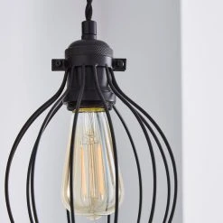Dunelm Charlie Industrial Bulb Cage 9 Dunelm Charlie Industrial Bulb Cage -Lava Lamp Shop 1000182917 alt03