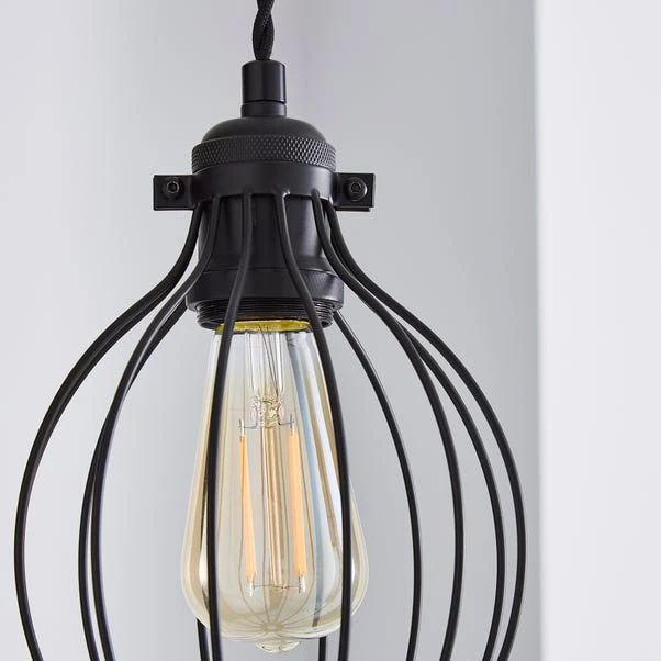 Dunelm Charlie Industrial Bulb Cage 4 Dunelm Charlie Industrial Bulb Cage - Image 4