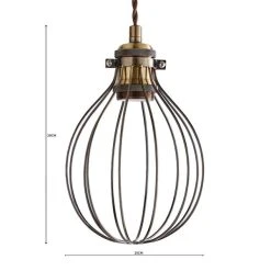 Dunelm Charlie Industrial Bulb Cage 11 Dunelm Charlie Industrial Bulb Cage -Lava Lamp Shop 1000182917 alt07