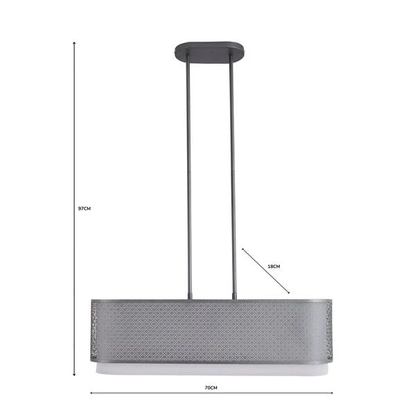 Dunelm Vienna Diner Ceiling Fitting 6 Dunelm Vienna Diner Ceiling Fitting - Image 6