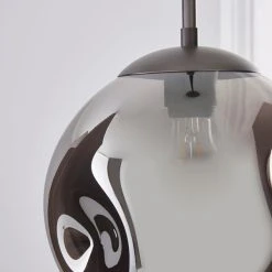Dunelm Alexis Glass 1 Light Pendant Ceiling Fitting 8 Dunelm Alexis Glass 1 Light Pendant Ceiling Fitting -Lava Lamp Shop 1000183024 alt02