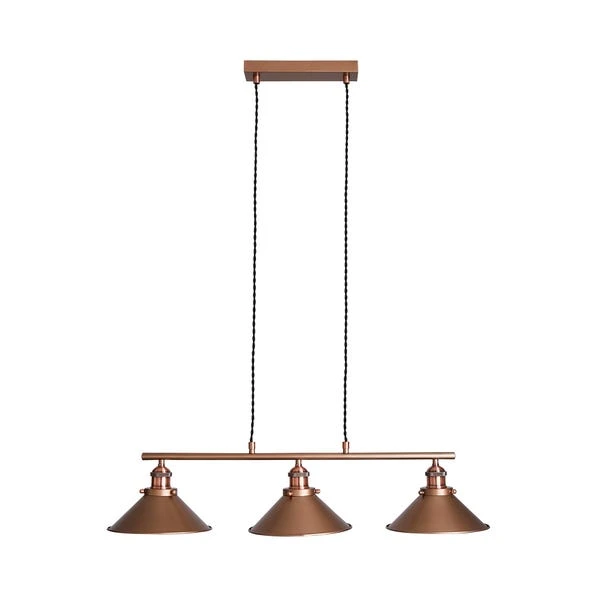 Dunelm Logan 3 Light Diner Ceiling Fitting 5 Dunelm Logan 3 Light Diner Ceiling Fitting - Image 5