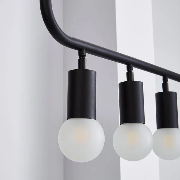 Dunelm Bradford Ceiling Fitting Matt Black 3 Dunelm Bradford Ceiling Fitting Matt Black - Image 3