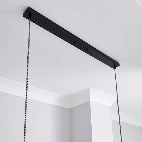 Dunelm Bradford Ceiling Fitting Matt Black 4 Dunelm Bradford Ceiling Fitting Matt Black - Image 4