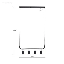 Dunelm Bradford Ceiling Fitting Matt Black 10 Dunelm Bradford Ceiling Fitting Matt Black -Lava Lamp Shop 1000183035 alt07