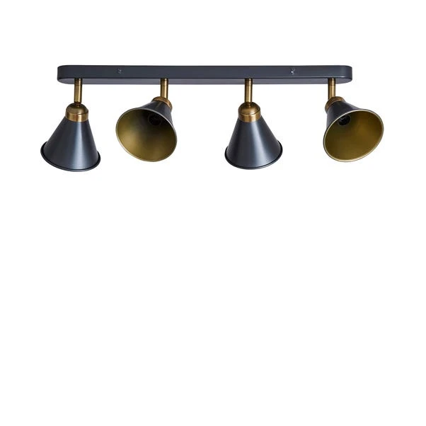Dunelm Logan 4 Light Grey Spotlight Bar 5 Dunelm Logan 4 Light Grey Spotlight Bar - Image 5