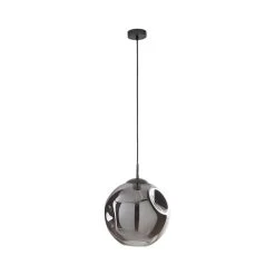 Dunelm Alexis DimpIed Glass 1 Light Pendant Ceiling Fitting -Lava Lamp Shop 1000183042 alt05