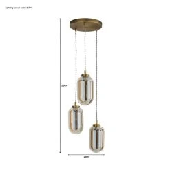 Dunelm Safi Mesh Detail 3 Cluster Ceiling Fitting Antique Brass 11 Dunelm Safi Mesh Detail 3 Cluster Ceiling Fitting Antique Brass -Lava Lamp Shop 1000183096 alt07