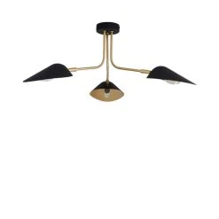 Dunelm Savona 3 Light Ceiling Fitting Black 10 Dunelm Savona 3 Light Ceiling Fitting Black -Lava Lamp Shop 1000183099 alt05