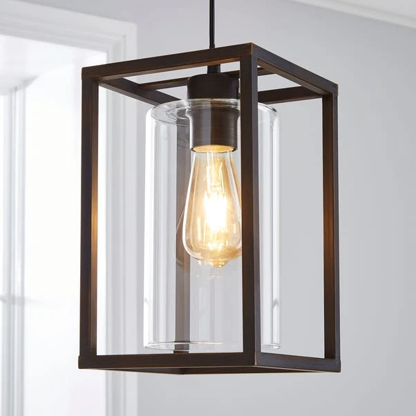 Dunelm London Industrial 1 Light Pendant Bronze Ceiling Fitting 1 Dunelm London Industrial 1 Light Pendant Bronze Ceiling Fitting