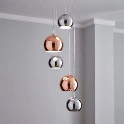 Dunelm Sora 5 Light Cluster Ceiling Fitting