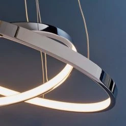 Vogue Lighting Vogue Kline 2 Light Integrated LED Hoops Ceiling Fitting 11 Vogue Lighting Vogue Kline 2 Light Integrated LED Hoops Ceiling Fitting -Lava Lamp Shop 30671155 alt05