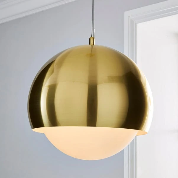 Dunelm Lara Ceiling Fitting Brass 1 Dunelm Lara Ceiling Fitting Brass