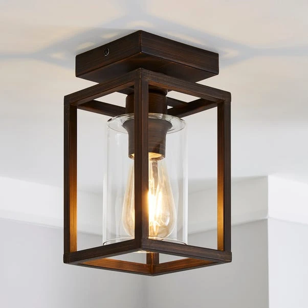 Dunelm London Flush Ceiling Fitting 1 Dunelm London Flush Ceiling Fitting