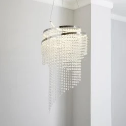 Dunelm Spiro LED Spiral Ceiling Fitting