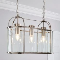 Dunelm Hurricane 3 Light Diner Fitting