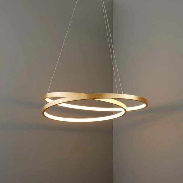 Vogue Lighting Vogue Scribble Integrated LED Gold Ceiling Fitting 2 Vogue Lighting Vogue Scribble Integrated LED Gold Ceiling Fitting - Image 2