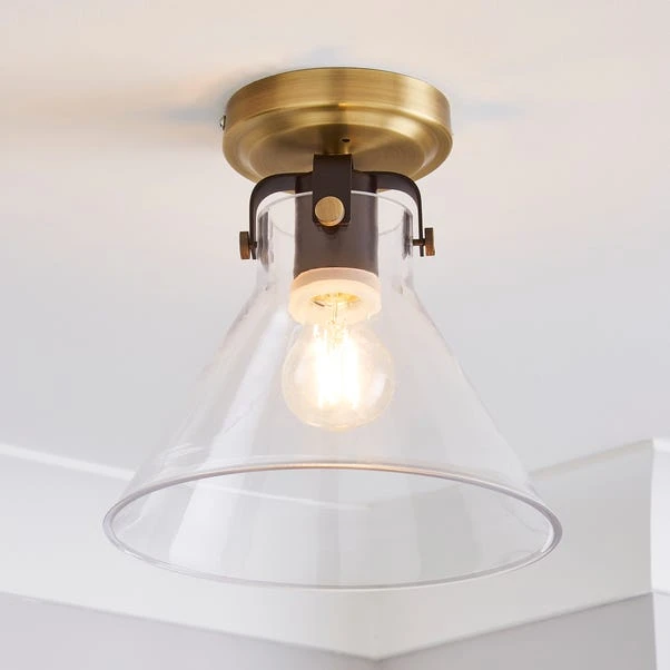 Dunelm Paulson Bathroom Flush Fitting Antique Brass 1 Dunelm Paulson Bathroom Flush Fitting Antique Brass