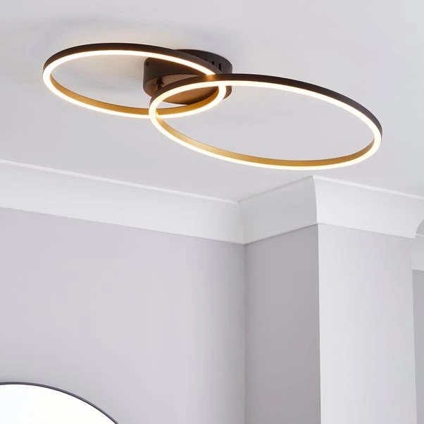 Dunelm Langdon Integrated LED Ceiling Fitting 1 Dunelm Langdon Integrated LED Ceiling Fitting