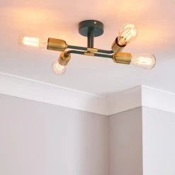 Dunelm Kacy Flush Ceiling Fitting
