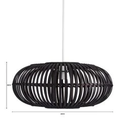 The Edited Life Abrielle Easy Fit Black Pendant -Lava Lamp Shop 30713801 alt07