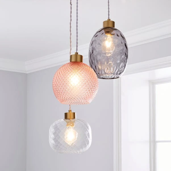 Dunelm Elodie Glass Cluster Multicoloured Ceiling Fitting 1 Dunelm Elodie Glass Cluster Multicoloured Ceiling Fitting