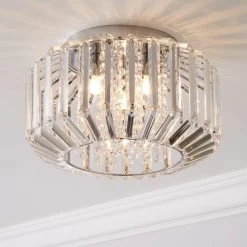 Dunelm Chantilly Flush Ceiling Fitting
