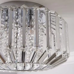 Dunelm Chantilly Flush Ceiling Fitting -Lava Lamp Shop 30730418 alt02