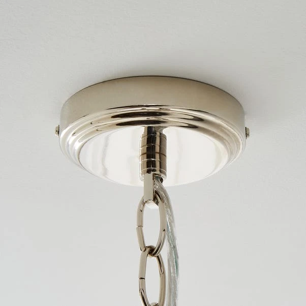 Dunelm Preston Nickel Charcoal 3 Light Pendant Fitting 3 Dunelm Preston Nickel Charcoal 3 Light Pendant Fitting - Image 3