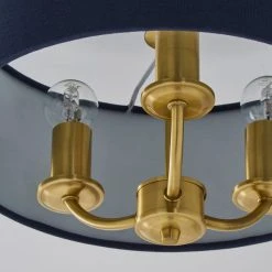 Dunelm Preston Gold And Navy Flush Ceiling Fitting 8 Dunelm Preston Gold And Navy Flush Ceiling Fitting -Lava Lamp Shop 30730507 alt02
