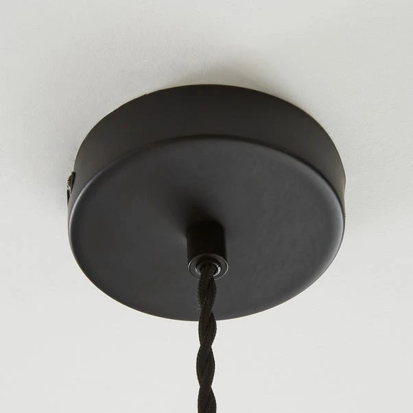 Dunelm Voyager Smoked Glass Ceiling Fitting 4 Dunelm Voyager Smoked Glass Ceiling Fitting - Image 4