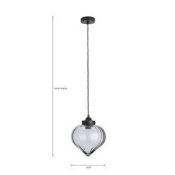 Dunelm Voyager Smoked Glass Ceiling Fitting 11 Dunelm Voyager Smoked Glass Ceiling Fitting -Lava Lamp Shop 30730518 alt07