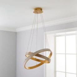 Alternative view of Hotel Harrogate 2 Light Ceiling Light