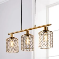 Dunelm Siena 3 Light Diner Ceiling Fitting